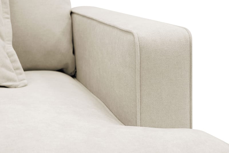 Rossita lyx Ekstra dyp Lenestol - Beige Stoff - Møbler - Stoler & lenestoler - Lenestoler