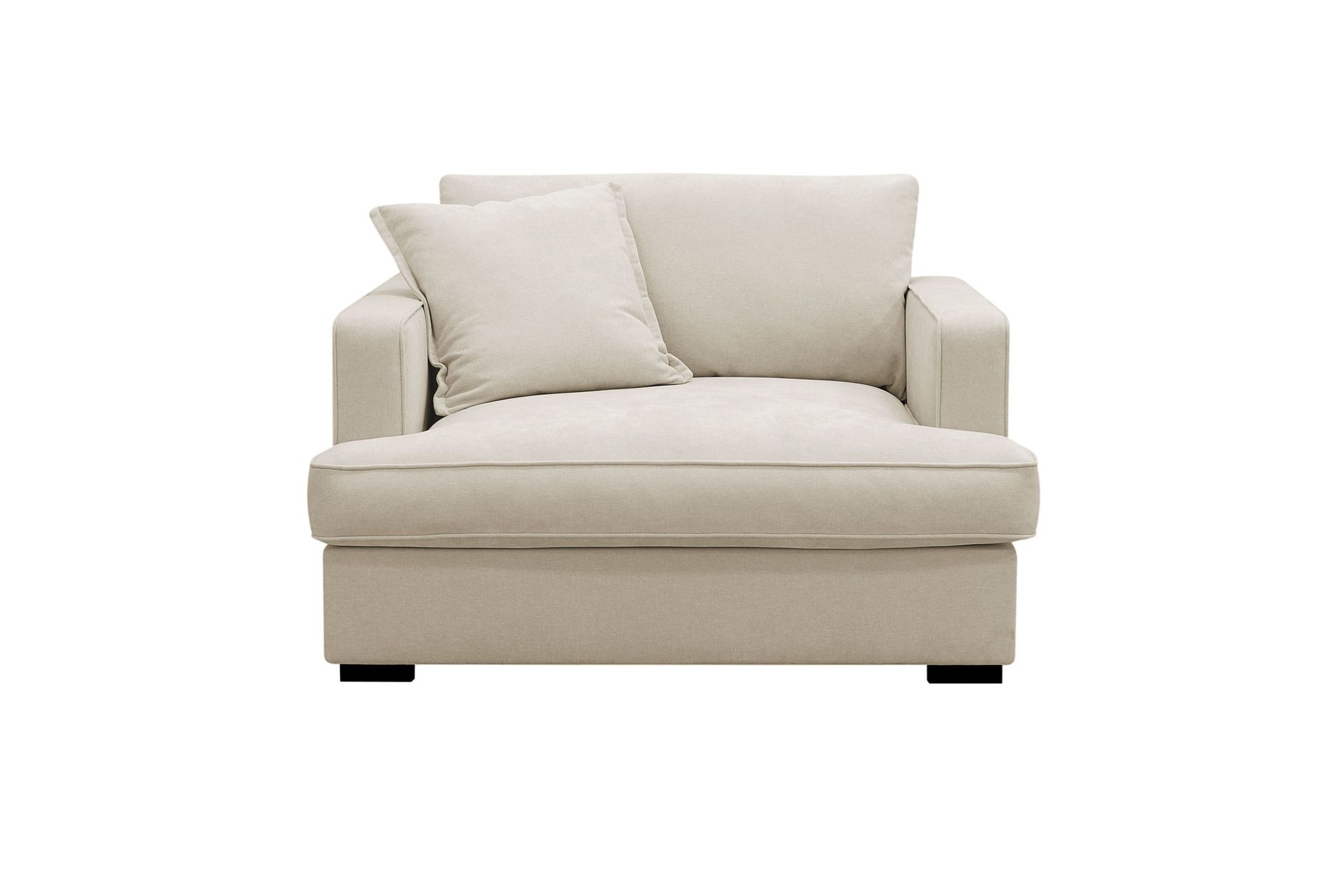 Rossita lyx Ekstra dyp Lenestol - Beige Stoff