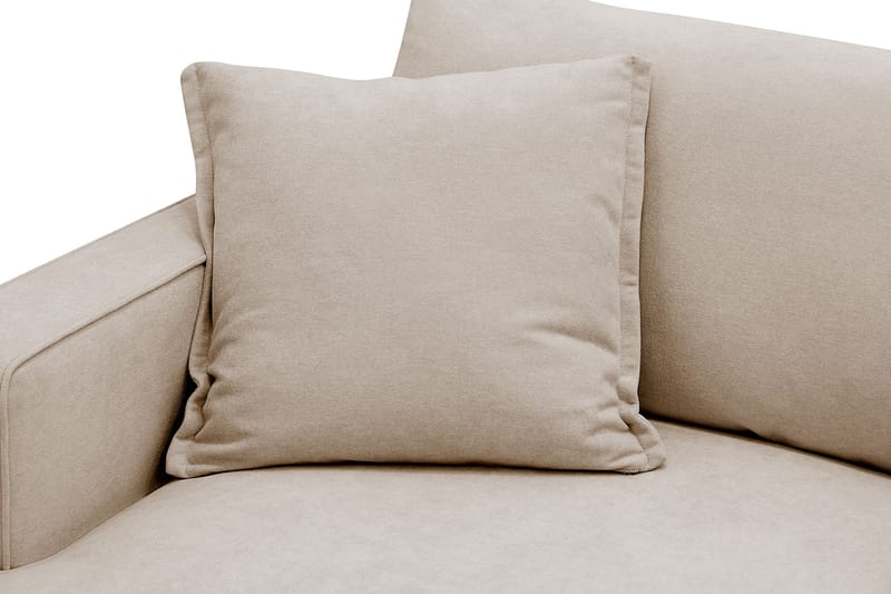 Rossita lyx Ekstra dyp Lenestol - Beige Stoff - Møbler - Stoler & lenestoler - Lenestoler