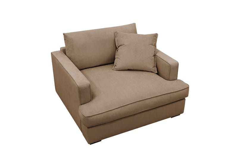 Rossita lyx Ekstra dyp Lenestol - Brun Kordfløyel - Møbler - Stoler & lenestoler - Lenestoler