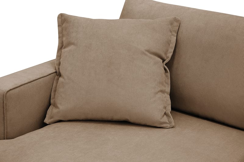 Rossita lyx Ekstra dyp Lenestol - Brun Kordfløyel - Møbler - Stoler & lenestoler - Lenestoler