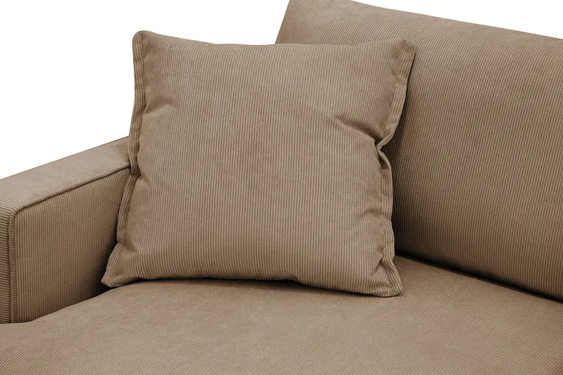 Rossita lyx Ekstra dyp Lenestol - Brun Kordfløyel - Møbler - Stoler & lenestoler - Lenestoler