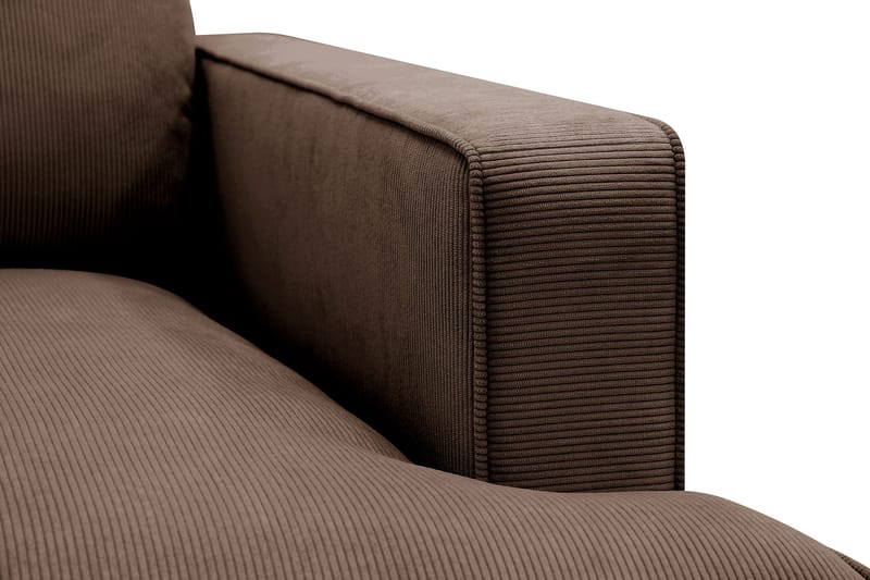 Rossita lyx Ekstra dyp Lenestol - Brun Kordfløyel - Møbler - Stoler & lenestoler - Lenestoler