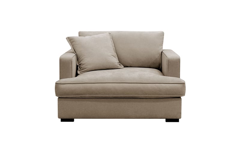 Rossita lyx Ekstra dyp Lenestol - Brun Stoff - Møbler - Stoler & lenestoler - Lenestoler