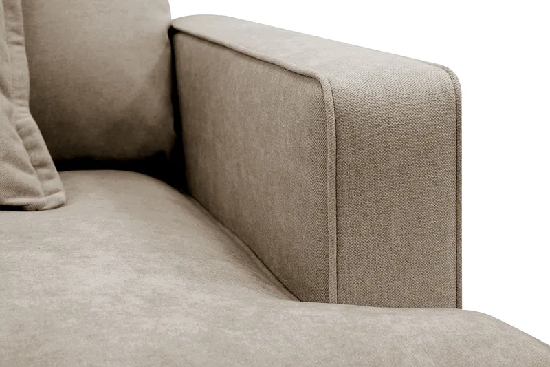 Rossita lyx Ekstra dyp Lenestol - Brun Stoff - Møbler - Stoler & lenestoler - Lenestoler