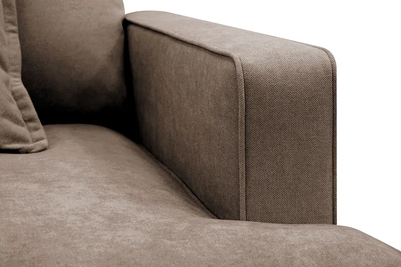 Rossita lyx Ekstra dyp Lenestol - Brun Stoff - Møbler - Stoler & lenestoler - Lenestoler