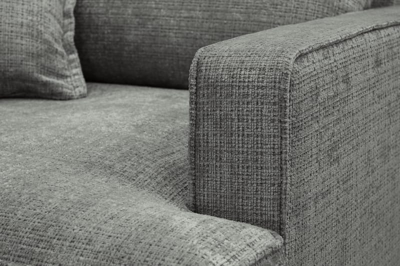 Rossita lyx Ekstra dyp Lenestol - Grå Chenille - Møbler - Stoler & lenestoler - Lenestoler