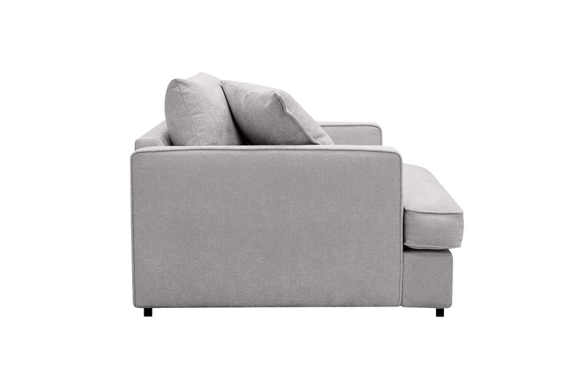 Rossita lyx Ekstra dyp Lenestol - Grå Chenille - Møbler - Stoler & lenestoler - Lenestoler