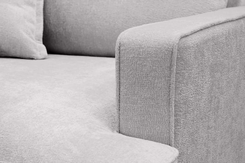 Rossita lyx Ekstra dyp Lenestol - Grå Chenille - Møbler - Stoler & lenestoler - Lenestoler