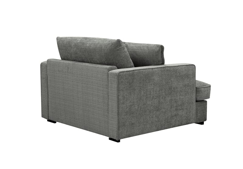 Rossita lyx Ekstra dyp Lenestol - Grå Chenille - Møbler - Stoler & lenestoler - Lenestoler