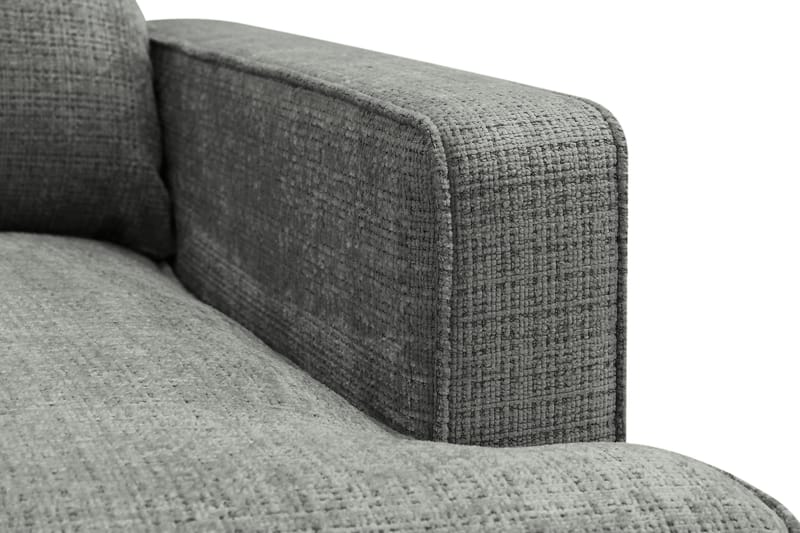 Rossita lyx Ekstra dyp Lenestol - Grå Chenille - Møbler - Stoler & lenestoler - Lenestoler