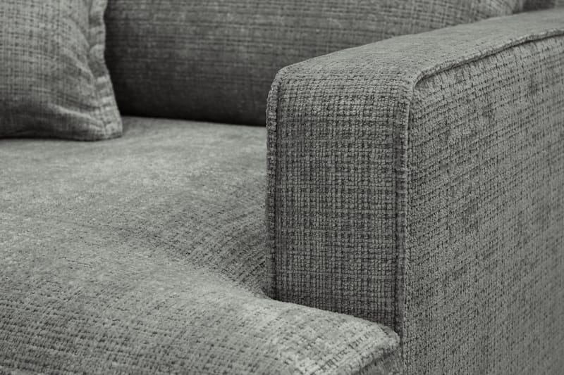 Rossita lyx Ekstra dyp Lenestol - Grå Chenille - Møbler - Stoler & lenestoler - Lenestoler