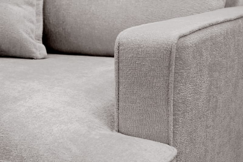 Rossita lyx Ekstra dyp Lenestol - Grå/Brun Chenille - Møbler - Stoler & lenestoler - Lenestoler