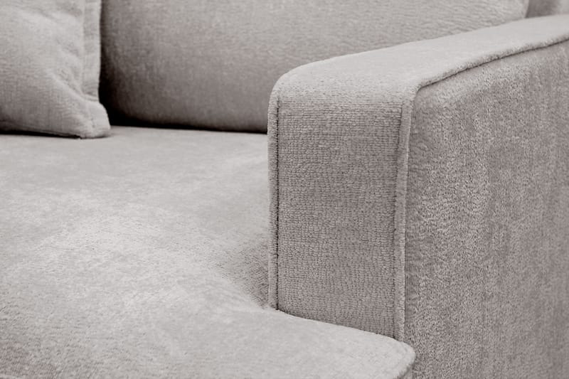 Rossita lyx Ekstra dyp Lenestol - Grå/Brun Chenille - Møbler - Stoler & lenestoler - Lenestoler