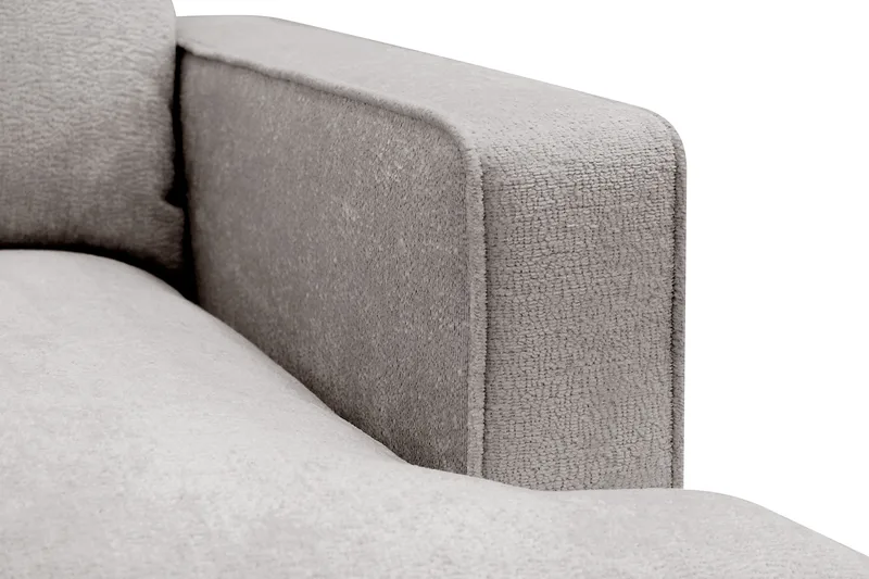 Rossita lyx Ekstra dyp Lenestol - Grå/Brun Chenille - Møbler - Stoler & lenestoler - Lenestoler