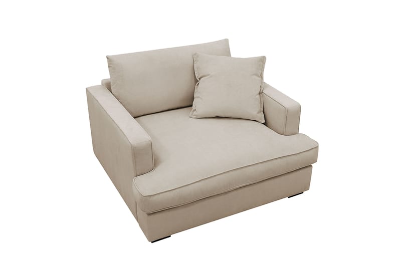 Rossita lyx Ekstra dyp Lenestol - Greige Manchester - Møbler - Stoler & lenestoler - Lenestoler