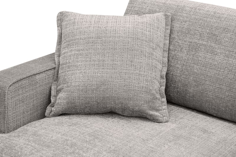 Rossita lyx Ekstra dyp Lenestol - Lysegrå Chenille - Møbler - Stoler & lenestoler - Lenestoler