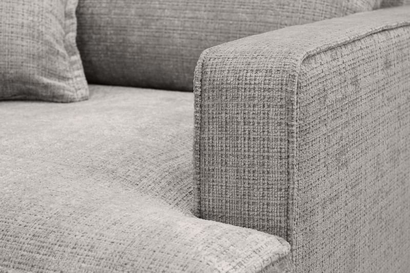 Rossita lyx Ekstra dyp Lenestol - Lysegrå Chenille - Møbler - Stoler & lenestoler - Lenestoler