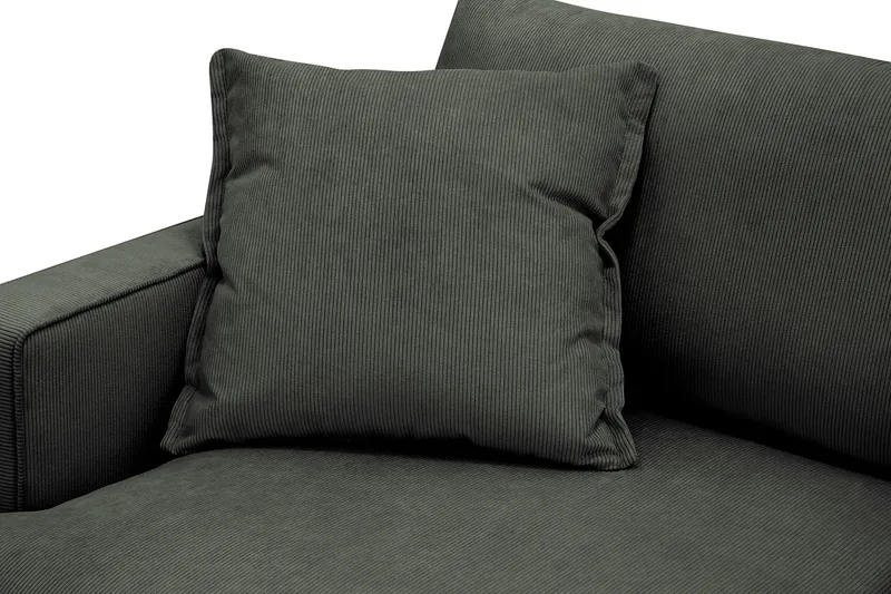 Rossita lyx Ekstra dyp Lenestol - Mørk grønn Kordfløyel - Møbler - Stoler & lenestoler - Lenestoler