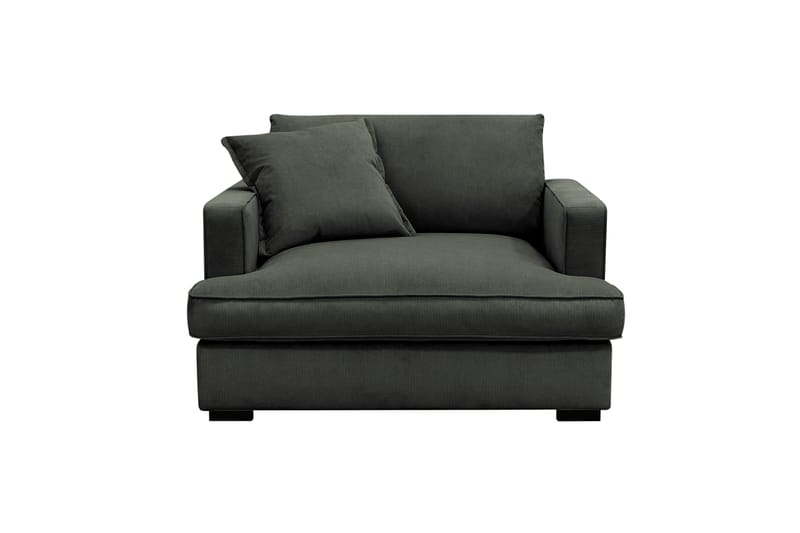 Rossita lyx Ekstra dyp Lenestol - Mørk grønn Kordfløyel - Møbler - Stoler & lenestoler - Lenestoler