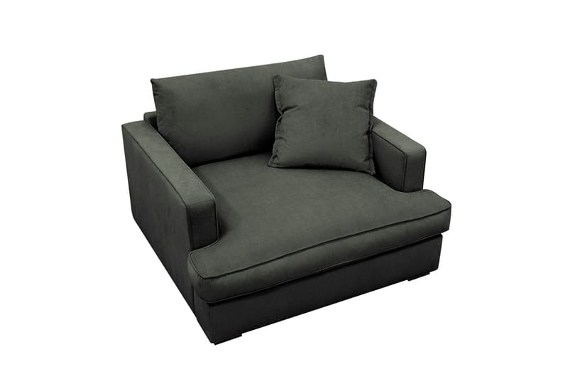 Rossita lyx Ekstra dyp Lenestol - Mørk grønn Kordfløyel - Møbler - Stoler & lenestoler - Lenestoler