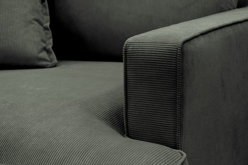 Rossita lyx Ekstra dyp Lenestol - Mørk grønn Kordfløyel - Møbler - Stoler & lenestoler - Lenestoler