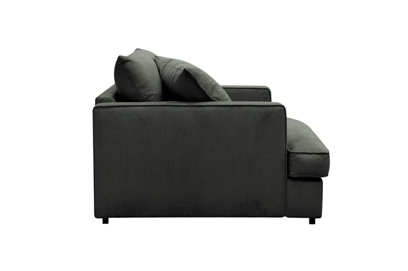 Rossita lyx Ekstra dyp Lenestol - Mørk grønn Kordfløyel - Møbler - Stoler & lenestoler - Lenestoler