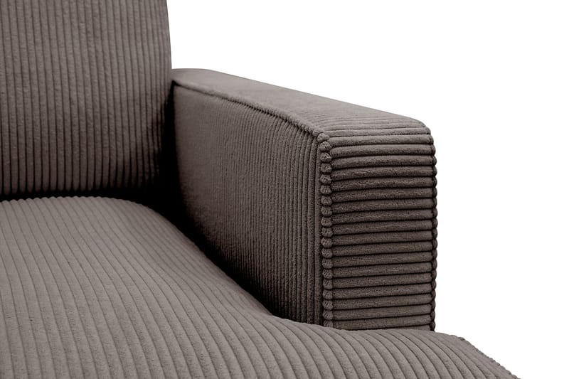 Rossita lyx Ekstra dyp Lenestol - Mørkegrå Kordfløyel - Møbler - Stoler & lenestoler - Lenestoler