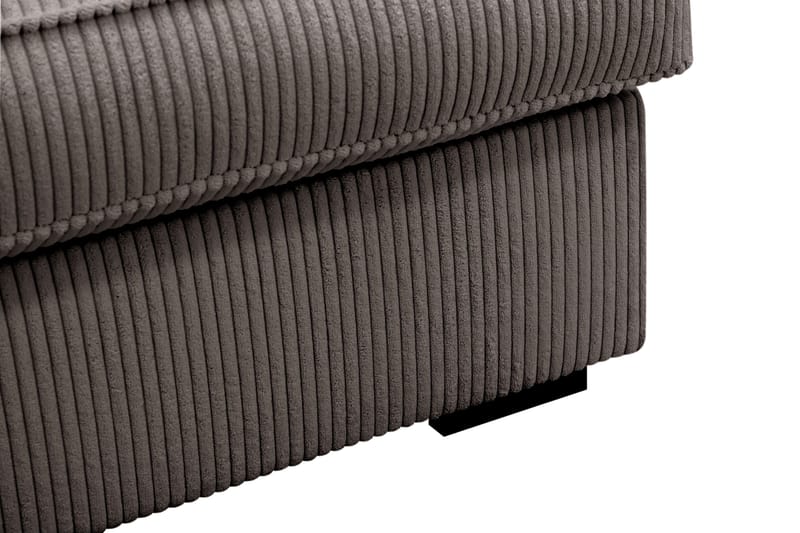 Rossita lyx Ekstra dyp Lenestol - Mørkegrå Kordfløyel - Møbler - Stoler & lenestoler - Lenestoler