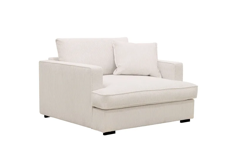 Rossita lyx Ekstra dyp Lenestol - Offwhite Manchester - Møbler - Stoler & lenestoler - Lenestoler