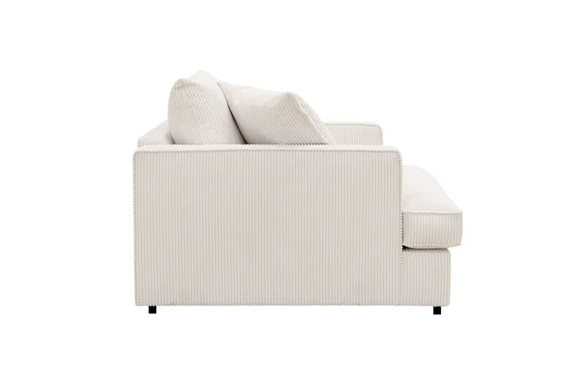 Rossita lyx Ekstra dyp Lenestol - Offwhite - Møbler - Stoler & lenestoler - Lenestoler
