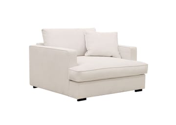 Rossita lyx Ekstra dyp Lenestol - Offwhite - Møbler - Stoler & lenestoler - Lenestoler