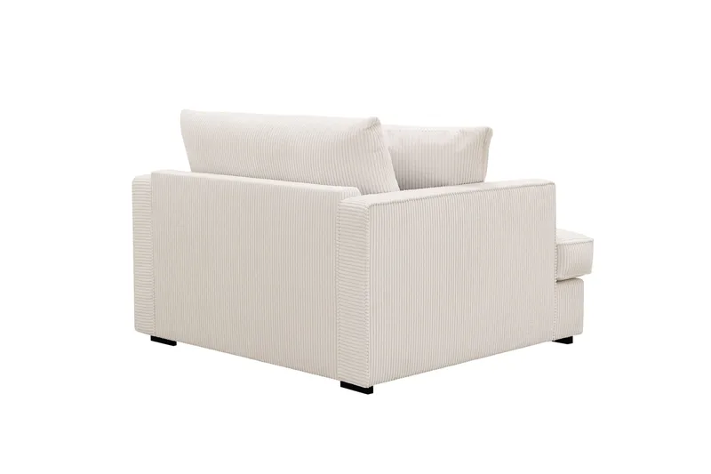 Rossita lyx Ekstra dyp Lenestol - Offwhite - Møbler - Stoler & lenestoler - Lenestoler