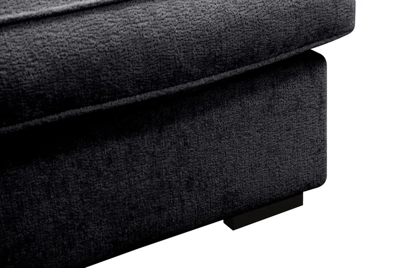 Rossita lyx Ekstra dyp Lenestol - Svart Chenille - Møbler - Stoler & lenestoler - Lenestoler