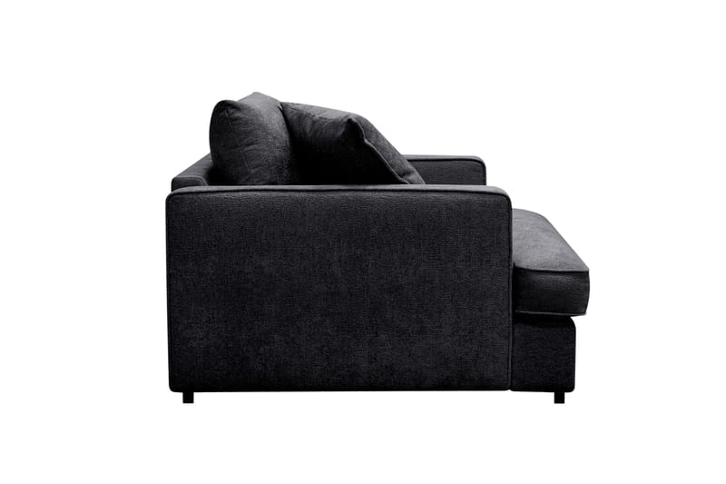 Rossita lyx Ekstra dyp Lenestol - Svart Chenille - Møbler - Stoler & lenestoler - Lenestoler