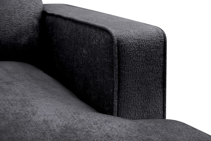 Rossita lyx Ekstra dyp Lenestol - Svart Chenille - Møbler - Stoler & lenestoler - Lenestoler