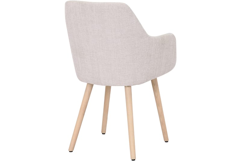 Rumba Armlenestol - Beige - Møbler - Stoler & lenestoler - Spisestuestoler & kjøkkenstoler