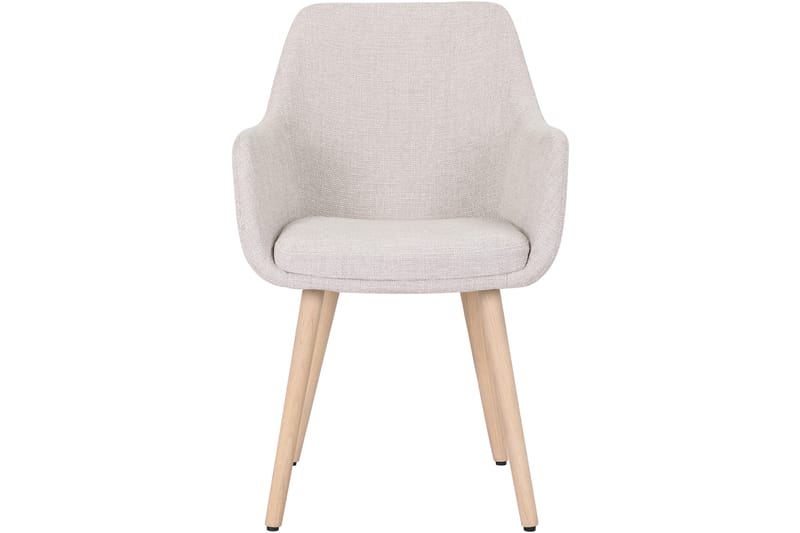 Rumba Armlenestol - Beige - Møbler - Stoler & lenestoler - Spisestuestoler & kjøkkenstoler