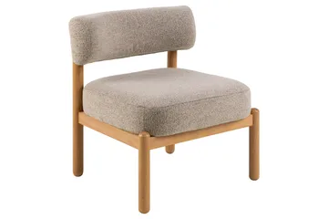Sahana Loungestol - Beige - Møbler - Stoler & lenestoler - Lenestoler - Lenestoler uten armlene