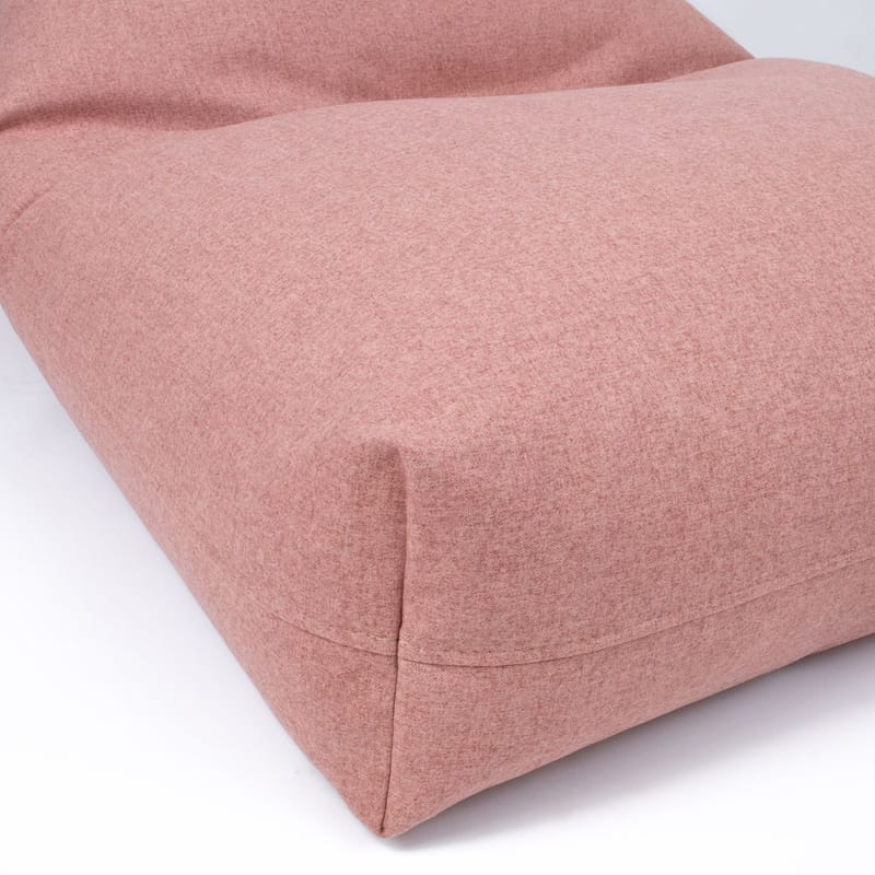Sakkose Raskor 130x80x20/70 cm - rosa - Møbler - Stoler & lenestoler - Sittesekk & sakkosekk