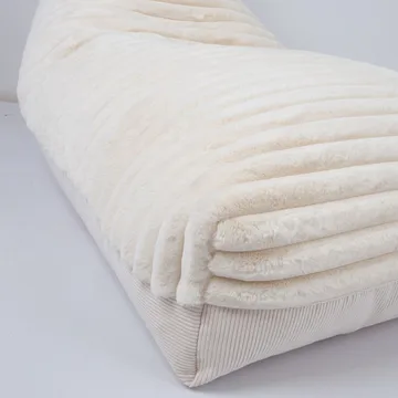Sakkose Tovin 130x80x20/70 cm - hvit - Møbler - Stoler & lenestoler - Sittesekk & sakkosekk