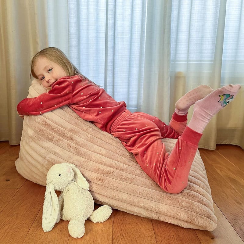 Sakkose Vegnor 100x70x15/70 cm - rosa - Møbler - Stoler & lenestoler - Sittesekk & sakkosekk