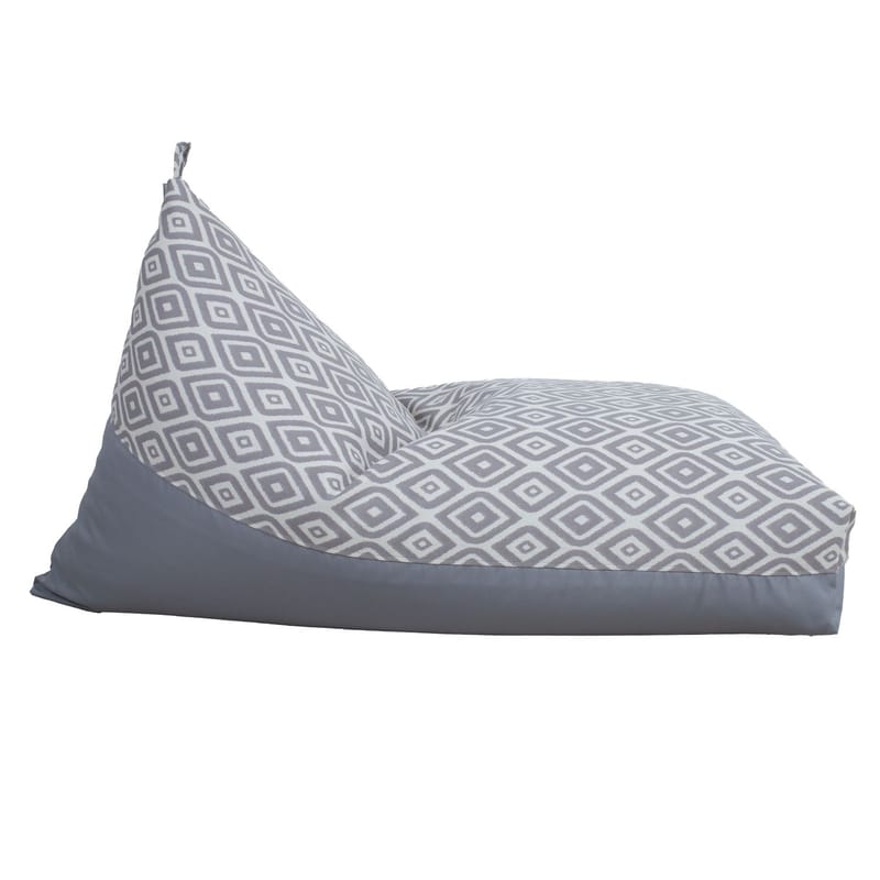Sakkose Viknor 130x80x20/70 cm - Grå - Møbler - Stoler & lenestoler - Sittesekk & sakkosekk