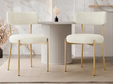 Salvenn Spisestol 2-pakning - Beige - Møbler - Stoler & lenestoler - Spisestuestoler & kjøkkenstoler