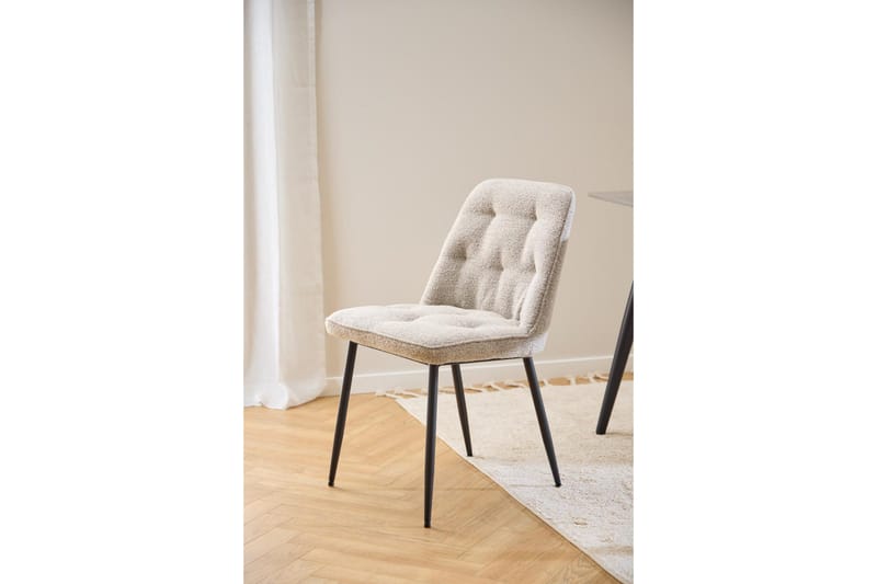 Samlar Spisestol - Beige - Møbler - Stoler & lenestoler - Spisestuestoler & kjøkkenstoler