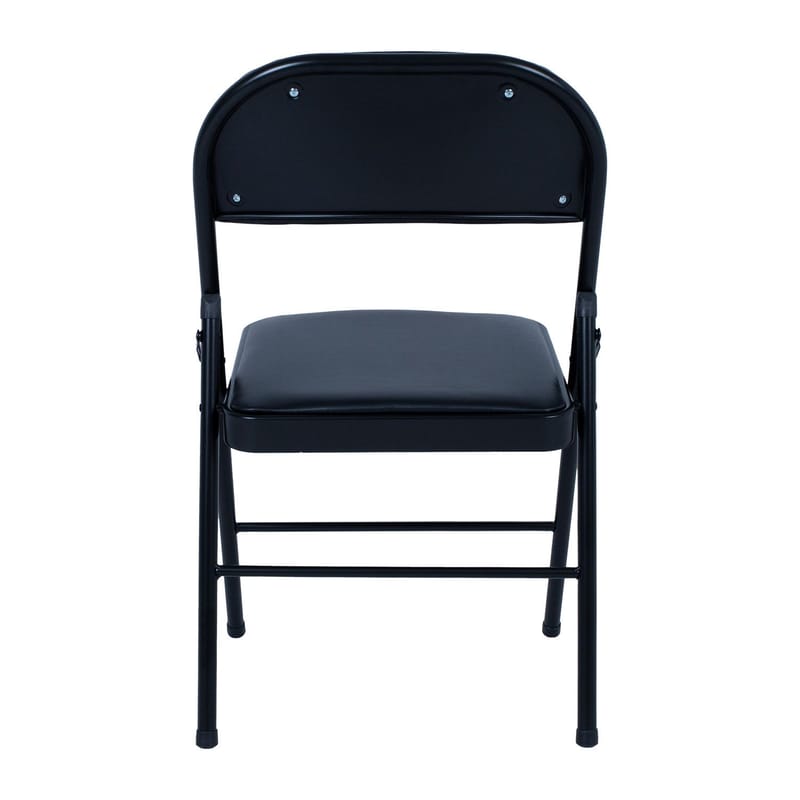 Sammenleggbar stol HOME4YOU Piknik Svart/PU - svart - Møbler - Stoler & lenestoler - Klappstol & stablingsbare stoler
