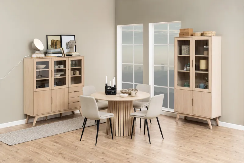 Santra Spisestol - Beige - Møbler - Stoler & lenestoler - Spisestuestoler & kjøkkenstoler