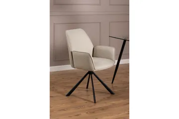 Sapana Lenestol - Beige - Møbler - Stoler & lenestoler - Spisestuestoler & kjøkkenstoler