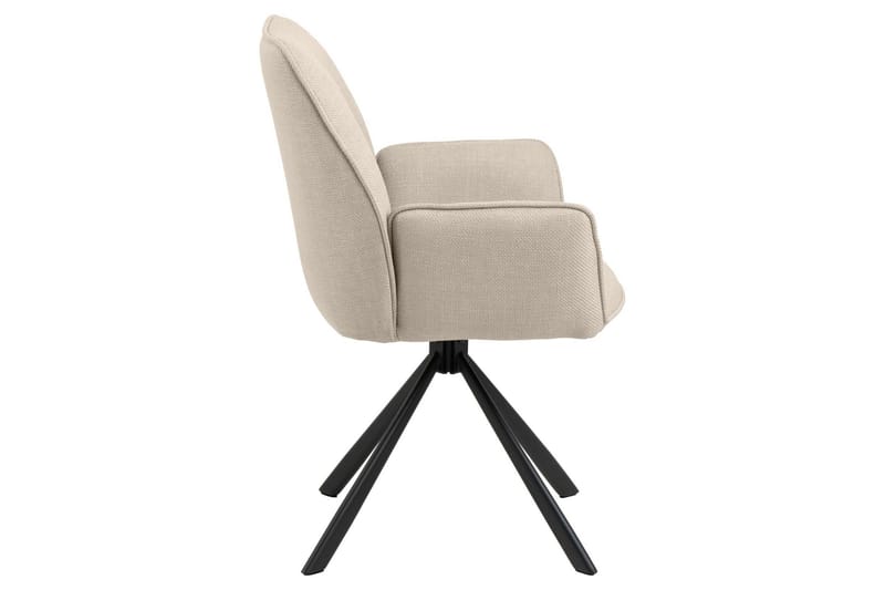 Sapana Lenestol - Beige - Møbler - Stoler & lenestoler - Spisestuestoler & kjøkkenstoler