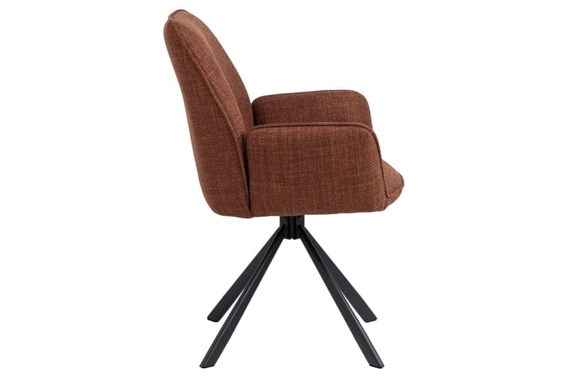 Sapana Lenestol - Oransje - Møbler - Stoler & lenestoler - Spisestuestoler & kjøkkenstoler